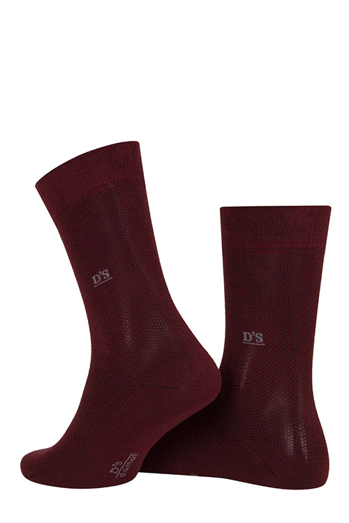 DS Damat Erkek Bambu Pike Çorap BORDO