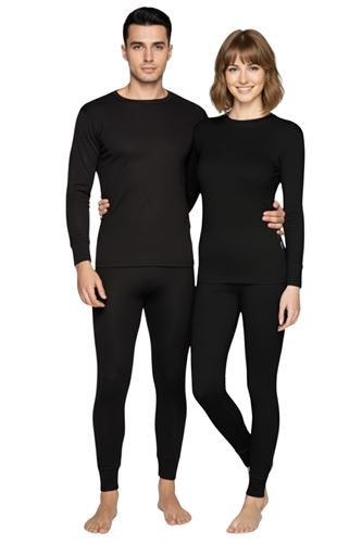 Thermoform Heavy Unisex Termal İçlik SİYAH