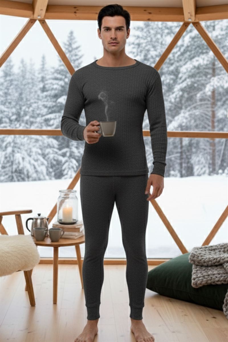 Thermoform Soft Termal İçlik Set ANTRASiT