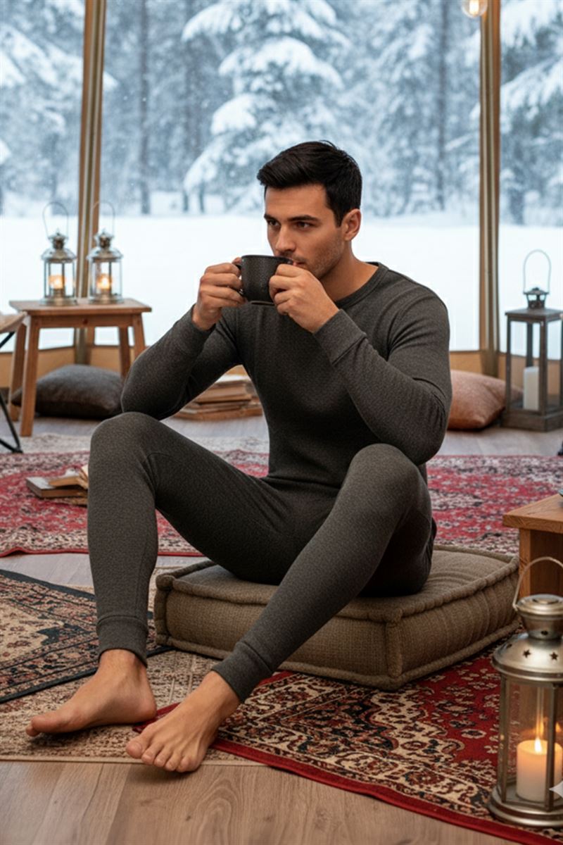 Thermoform Artica Unisex Termal İçlik Set ANTRASiT
