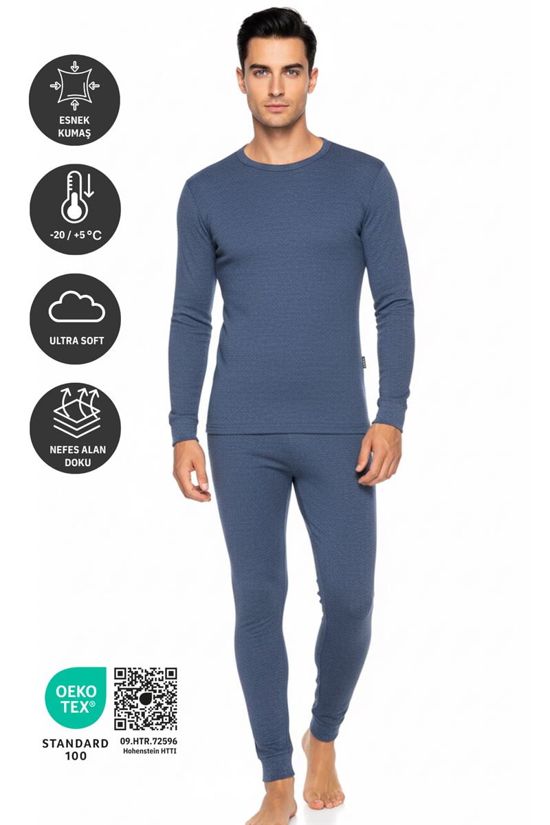 Thermoform Artica Unisex Termal İçlik Set LACİVERT