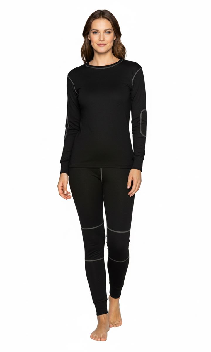Thermoform Active Plus Yetişkin Termal İçlik Set SİYAH