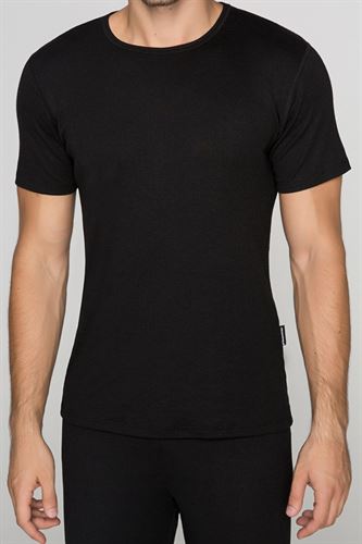 Thermoform Masla Termal Kısa  Kol Fanila SİYAH