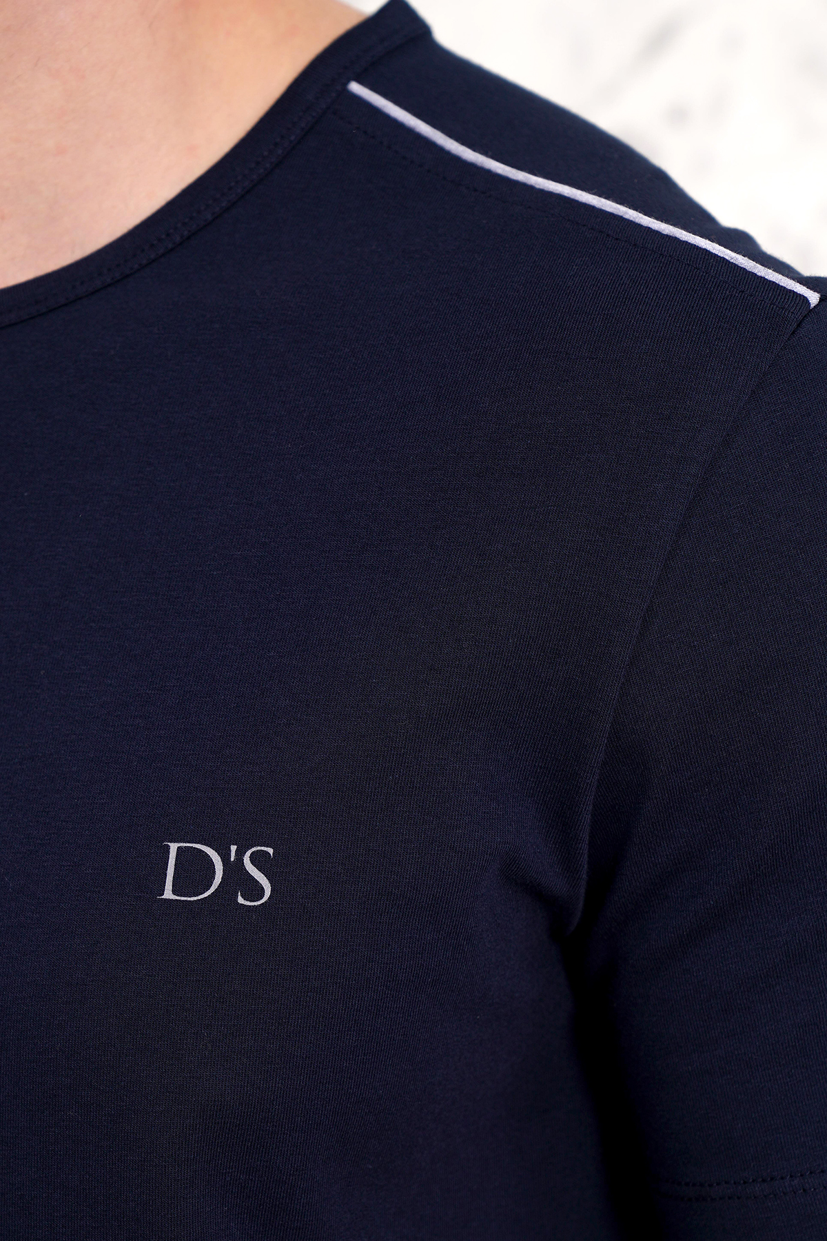 Ds Damat Maschio Pamuk Şort Takım LACİVERT