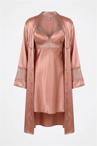 Bondy Saten 2 Li Set Kaplı BAKIR