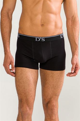 Ds Damat Genç Regular Cotton Boxer SİYAH