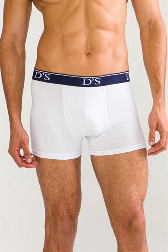 Ds Damat Genç Regular Cotton Boxer BEYAZ