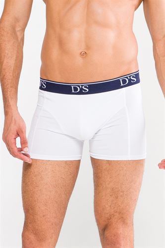 Ds Damat Genç Cotton  Boxer BEYAZ