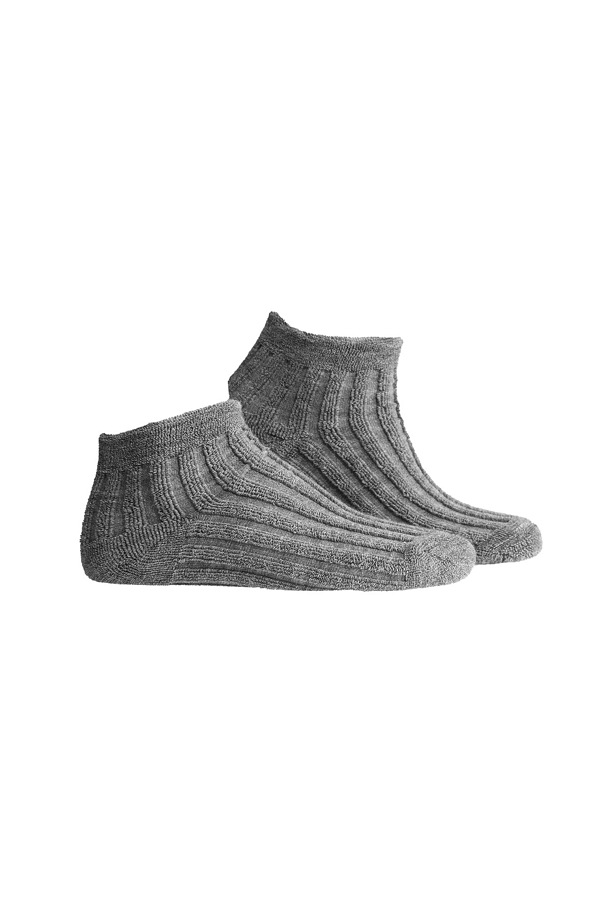 U&ME 7 'li Paket Kadın Özel Havlu Örgü Çorap Seti ÇOK RENKLİ